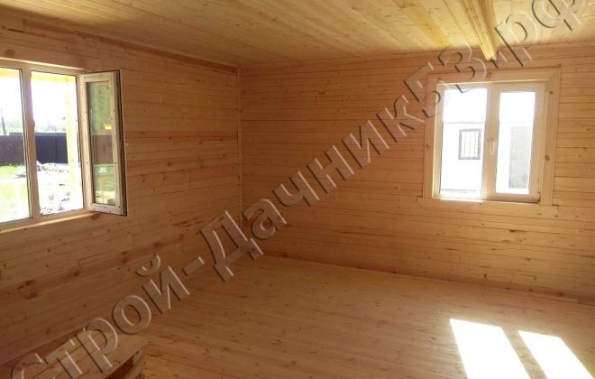 4 Брусовая баня по проекту Б-22 9×9, 135 м², Московская область, Щёлковский район, Деревня Каблуково (9)